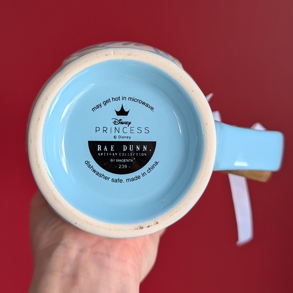 ❌SOLD❌Rae Dunn x Disney Princess Cinderella Pedestal Style Oversized Mug - Picture 6 of 8